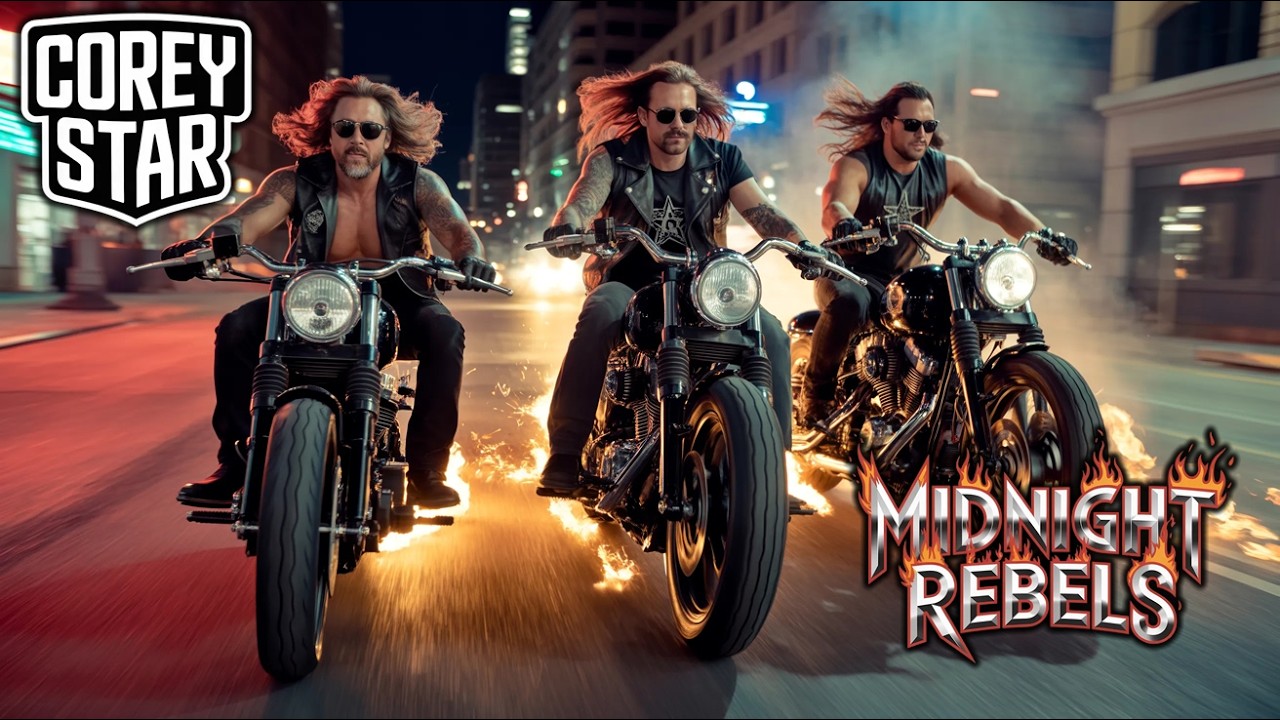 Corey Star - Midnight Rebels | 80s Hard Rock Anthem
