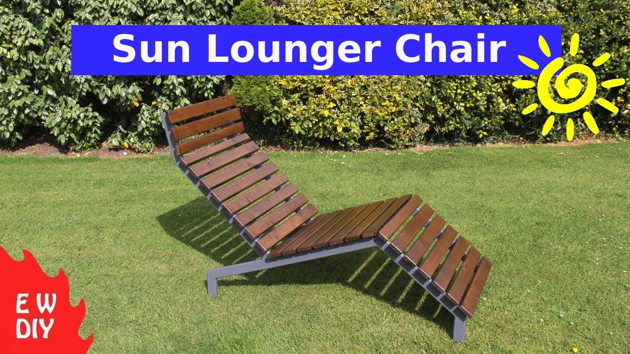 Sun Lounger Chair  - Self build project -