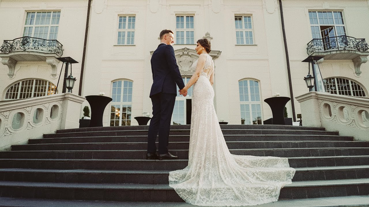 Magi + Toni | Eleganckie wesele w Pałacu Goetz w radosnym teledysku ślubnym Marry Me Studio