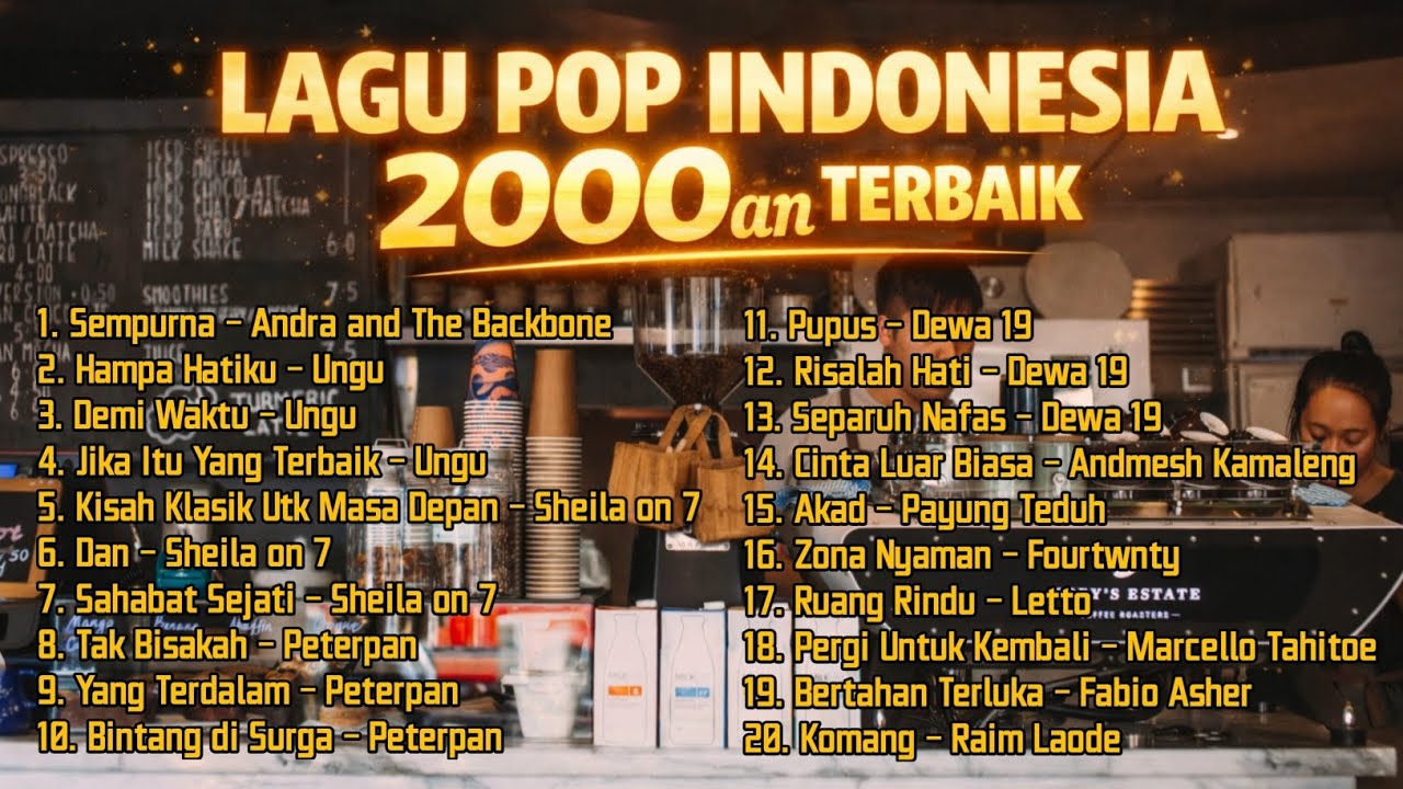 NOSTALGIA! 20 Lagu Pop Indonesia 2000an Terbaik Sepanjang Masa 🎧 Lagu Kenangan Bikin Baper