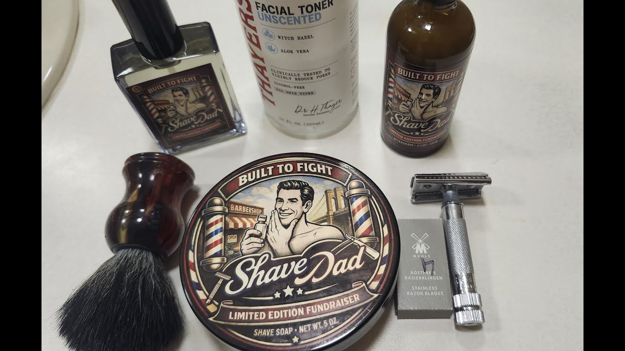 Shave Dad Built to Fight!!