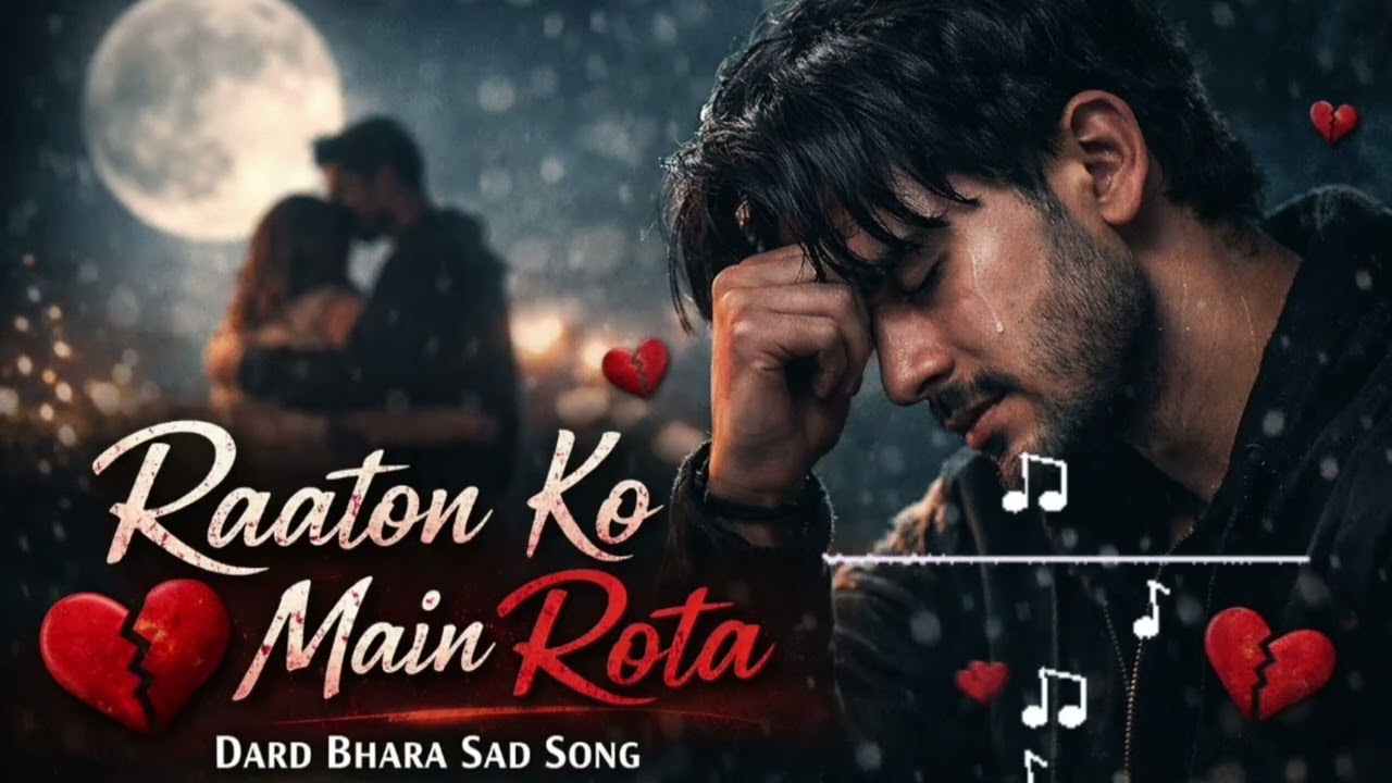 Raaton Ko Main Rota Hoon 💔 | Dard Bhara Sad Song