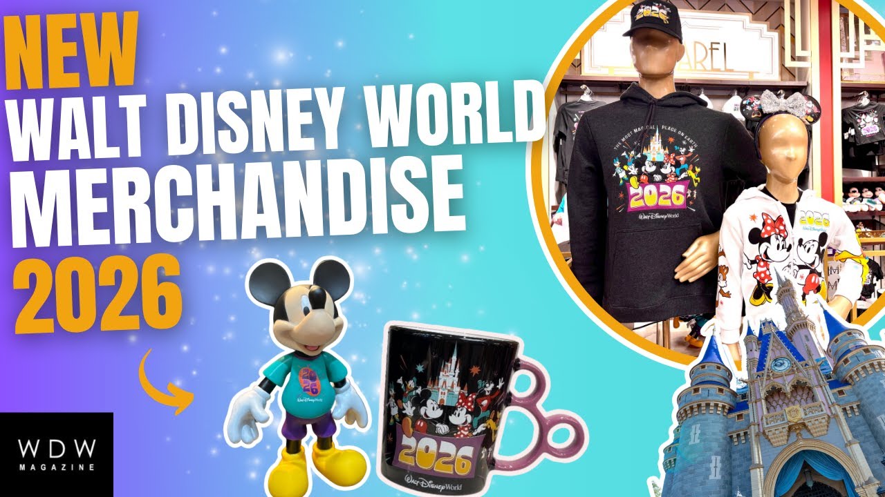 Новые товары Walt Disney World 2026 года