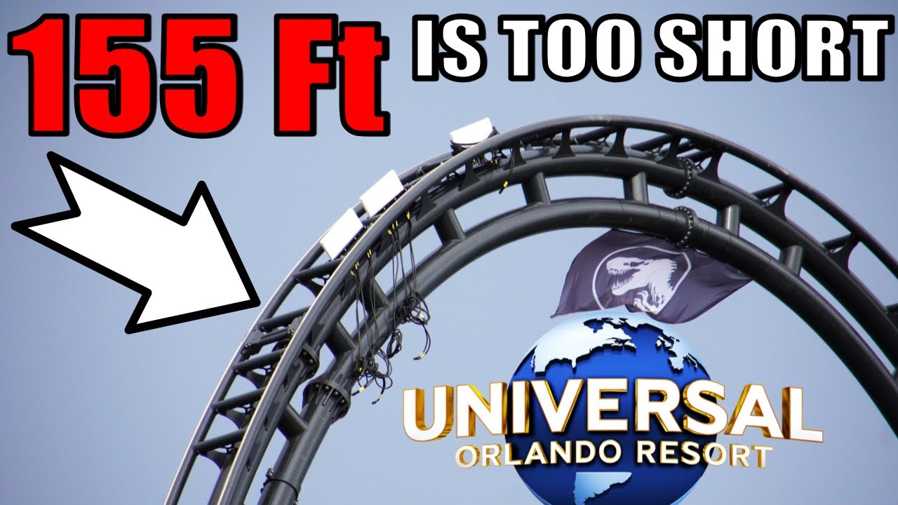 Why Universal Will Never Build a Ride Over 200 Feet