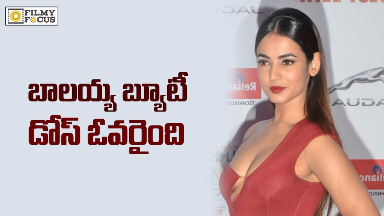 Sonal Chauhan Shocked with Open Dress At Filmfare Glamour And Style Awards - Filmyfocus.com