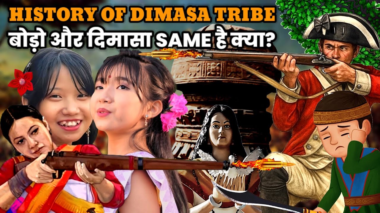 HISTORY OF DIMASA TRIBE | बोड़ो और दिमासा SAME है क्या? | FACT KNOWLEDGE | ARE BODO & DIMASA SAME