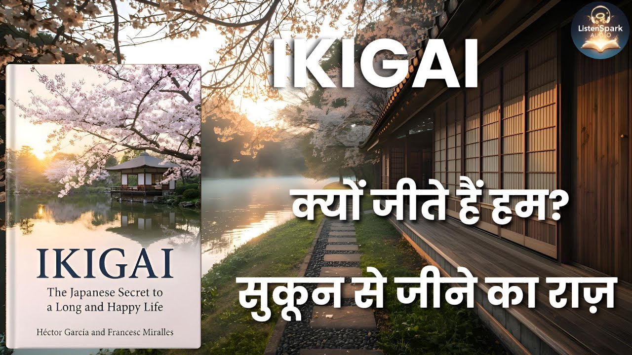 सुकून से जीने का जापानी राज़ | IKIGAI Book Summary Hindi