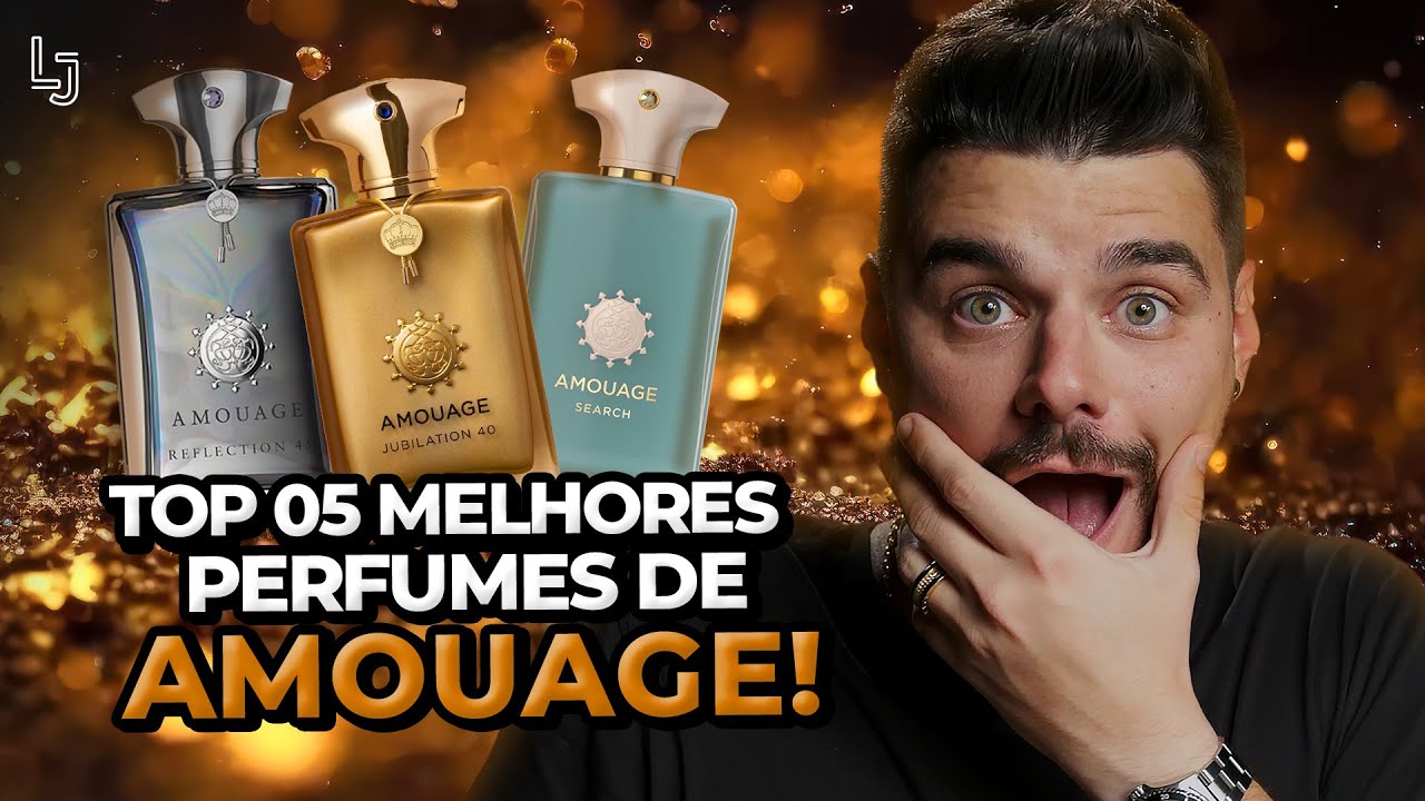 TOP 05 MELHORES PERFUMES DE AMOUAGE! A LISTA DAS LISTAS! COM LANÇAMENTO ATUALIZADO 2024!