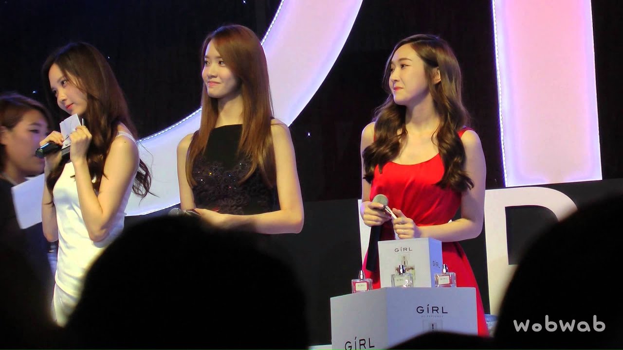 131021 YoonSicHyun smelling perfume cut (GIRL Thanks Party in Thailand part1) fancam by wobwab
