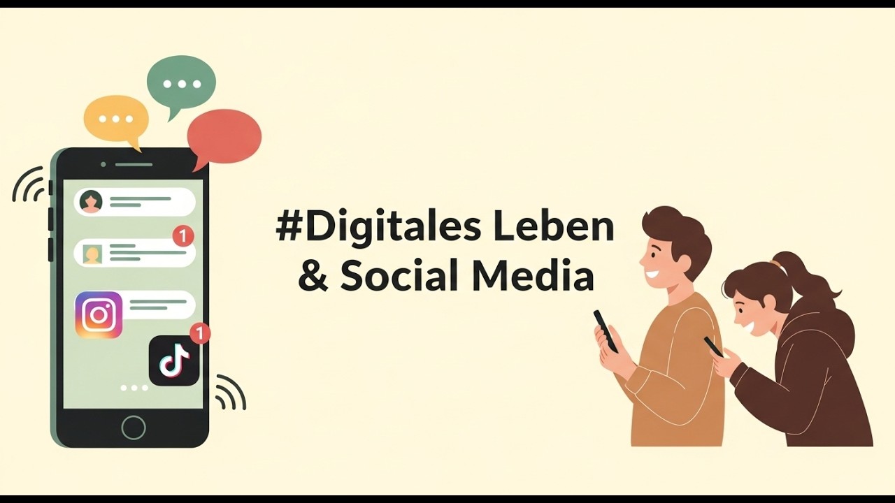 German Podcast | Learn German | Digitales Leben & Social Media 📱 | A2–B1 #deutsch