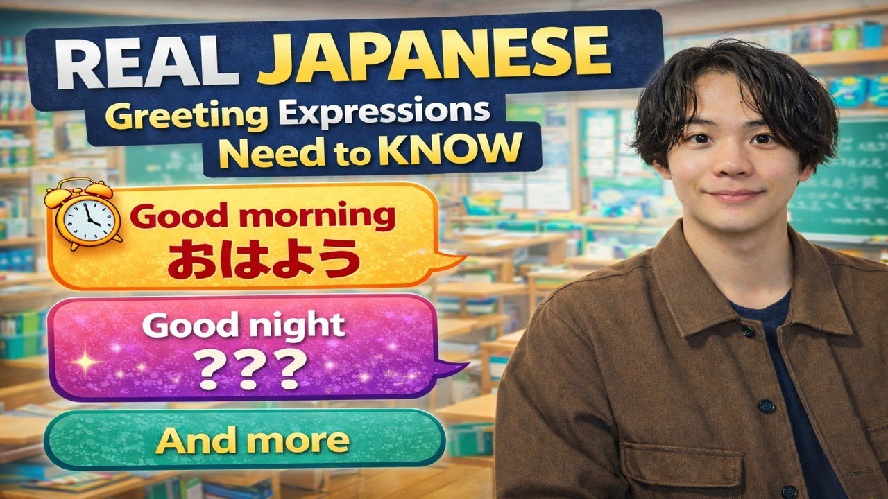 Real Japanese Greeting Expressions You Need to Know
