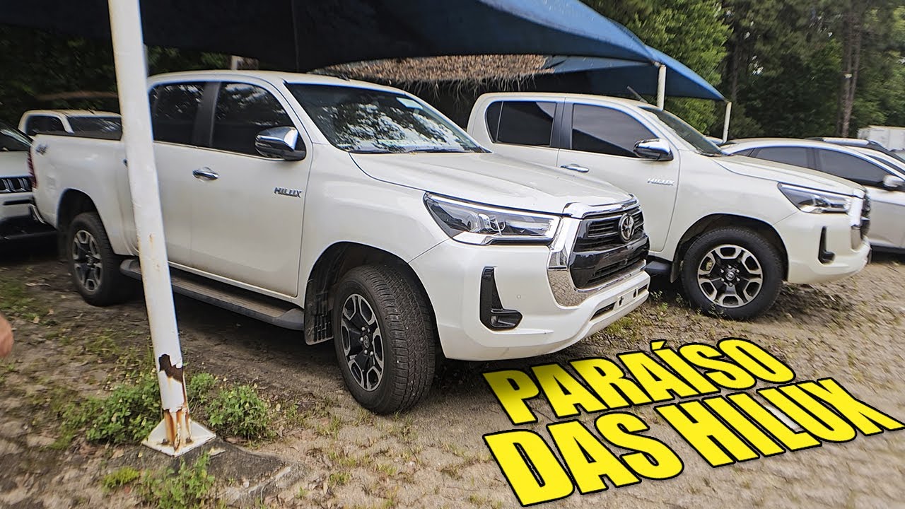 PARAÍSO Das HILUX DIRETO da FÁBRICA * Leilão da Toyota *