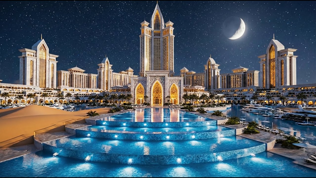 This $2.5 Billion Dubai Mega Resort Will Blow Your Mind 🤯 Ultimate Luxury Palace | 4K