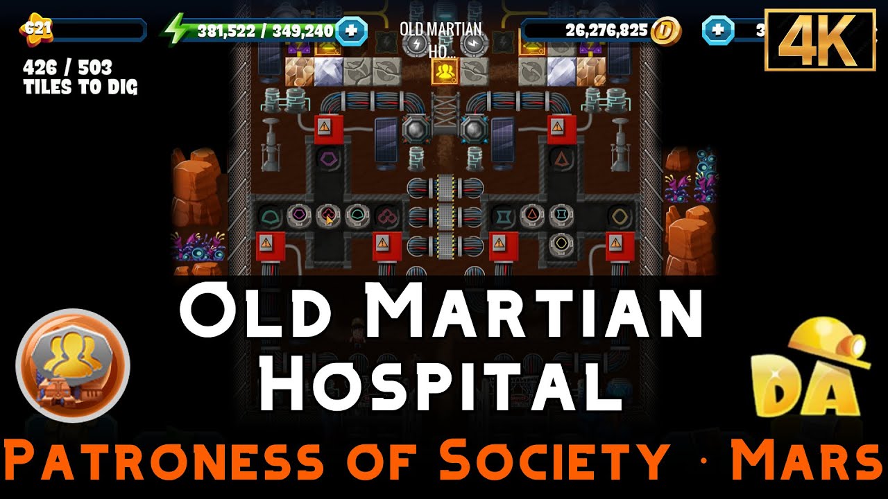 Old Martian Hospital | Patroness of Society #16 | Diggy's Adventure