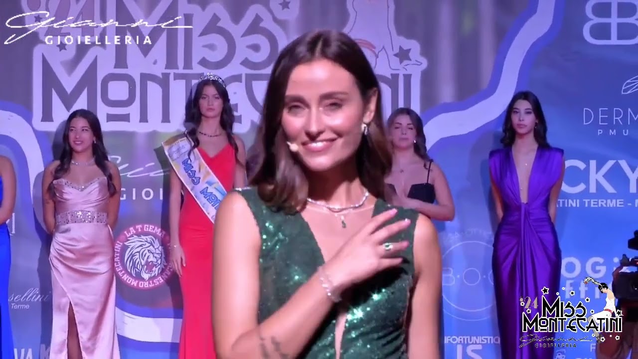 FINALE MISS MONTECATINI 2024: sfilata Gianni Gioielleria