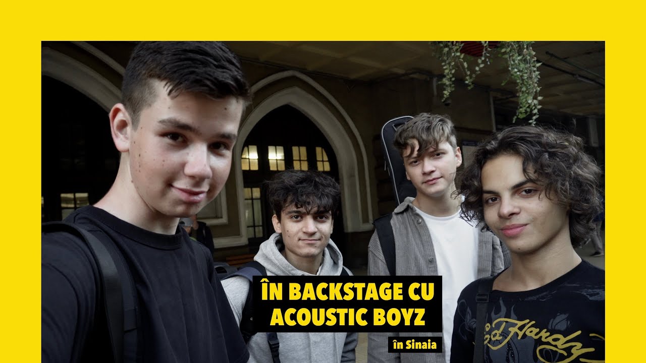 în backstage cu ACOUSTIC BOYZ | #DePrinCulise