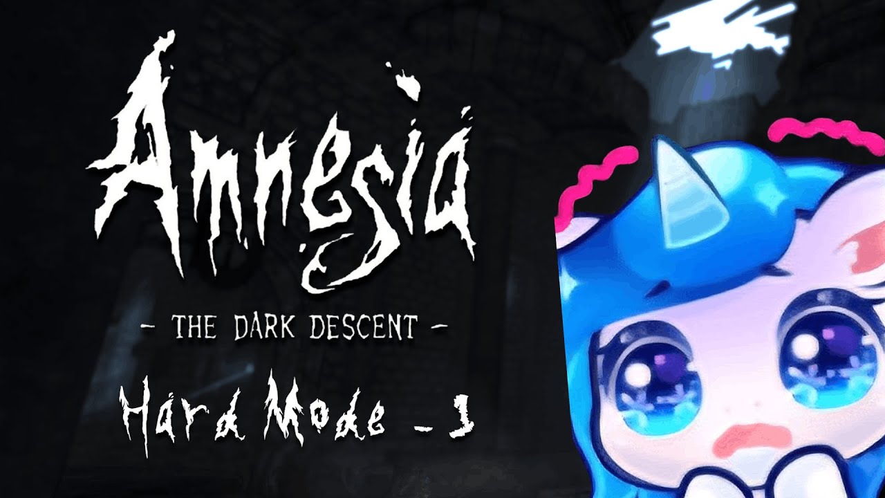 Amnesia: The Dark Descent | Hard Mode Part-1 | Unicorn's Descent To Madness Begins! [Full VOD]