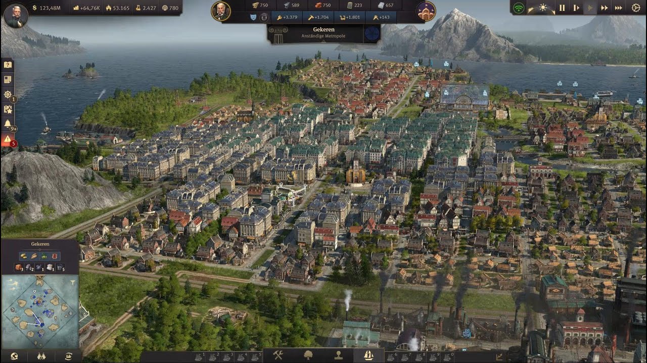 Massenproduktion in Embesa - #letsplay #anno1800 - Folge 100