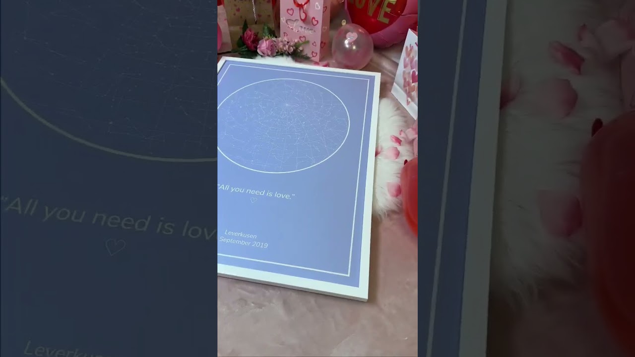 Star Map of the most special moments - the greatest Valentine's Day gift from MYPICTURE.com.au