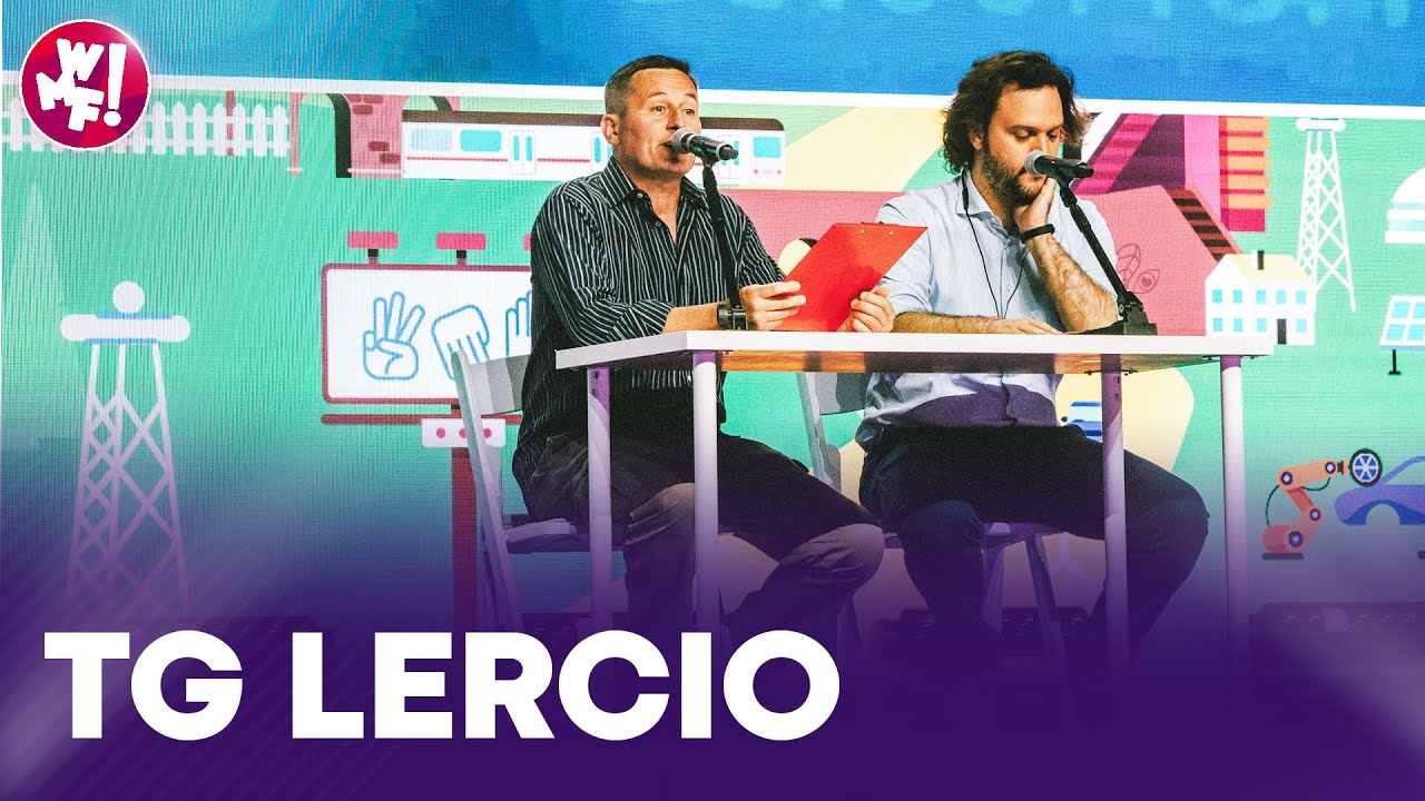 TG Lercio sul Mainstage del WMF2023