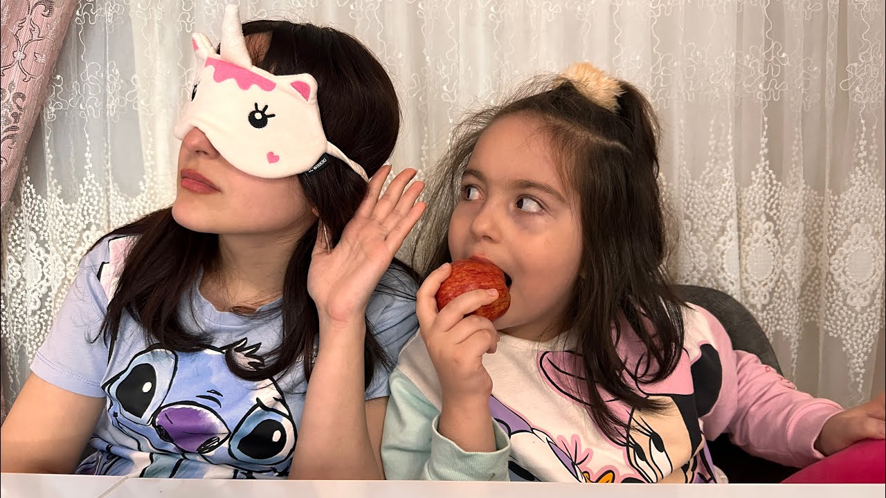 MUKBANG! KULAĞIM SENDE YEMEK YARIŞMASI/ماما جابت بيبي - جنى مقداد | طيور الجنة
