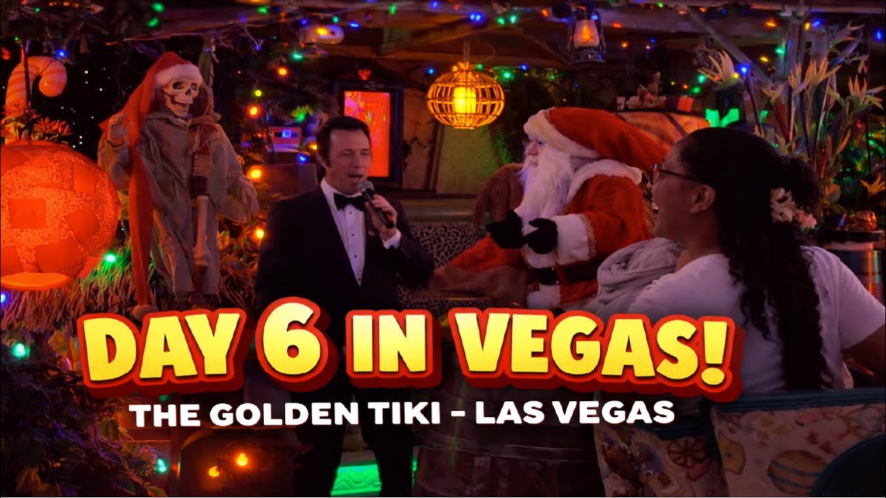 День 6 в Вегасе | Фуд-холл Via Via | Счастливый час в Golden Tiki | Пельмени Сяолун