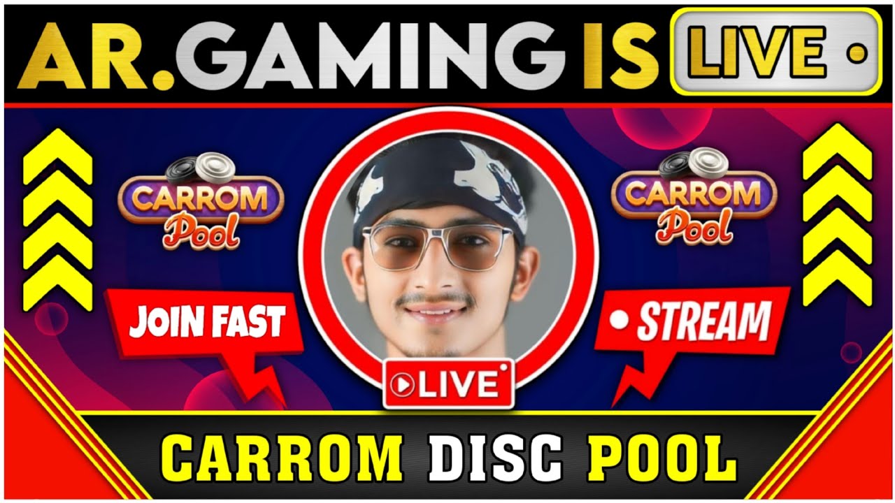 @Ar.Gaming is carrompool gaming live!
