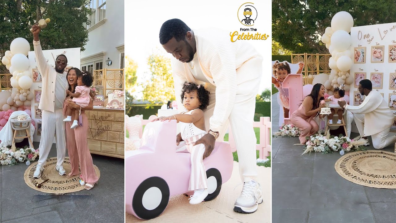 Diddy & Dana Tran Celebrate Daughter Love's 1st B-Day With A Pink-Themed Party! 🎂