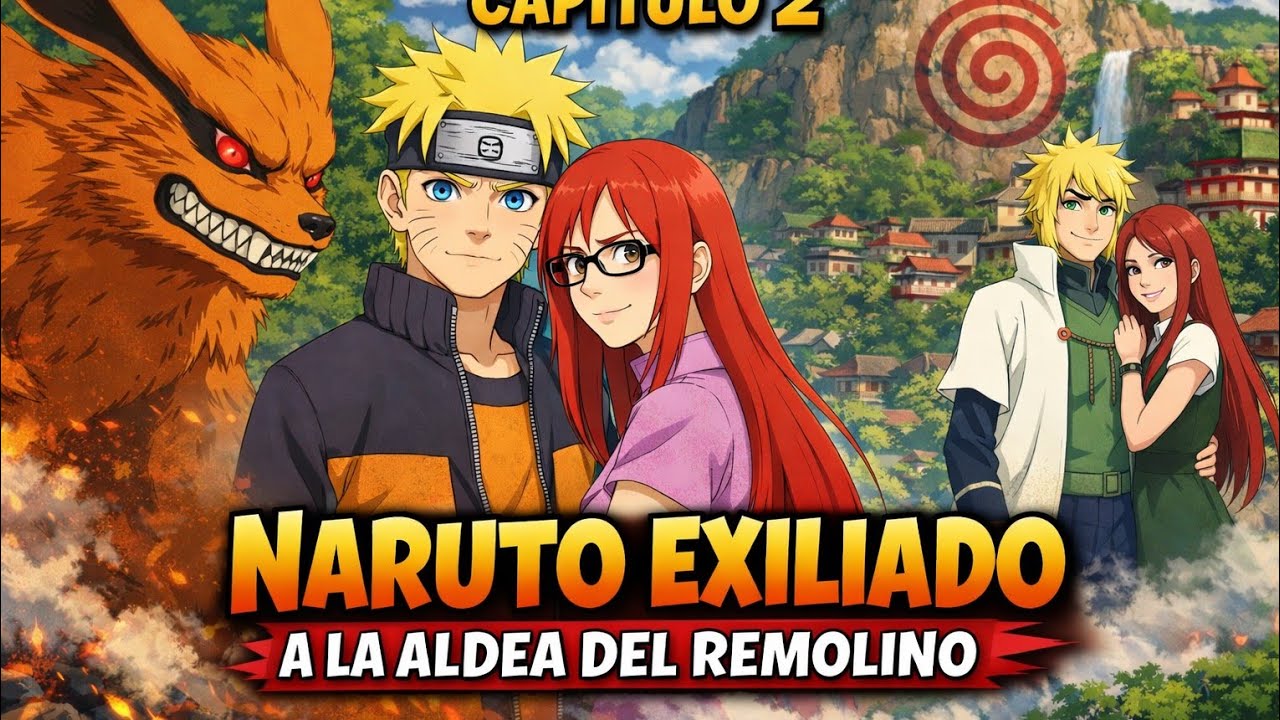 QHPS Si El Kyubi Convirtiera a Naruto En Un Uchiha y era exiliado Y Entrenado En Uzushiogakure:Cap 2