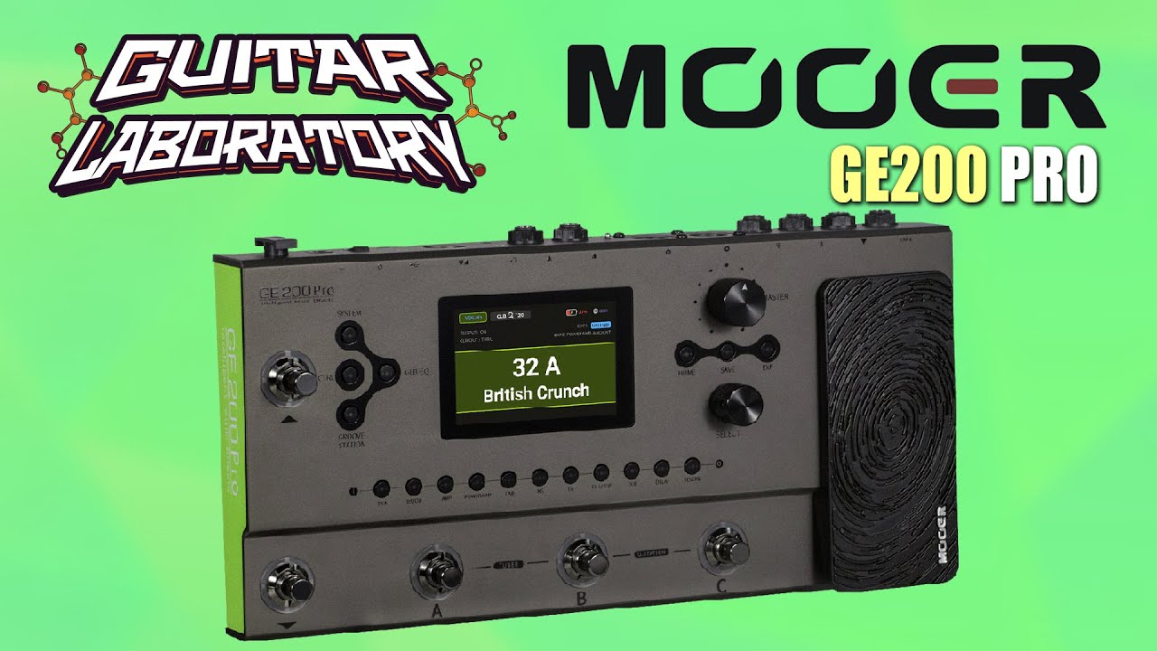 Гитарный процессор Mooer GE200 Pro
