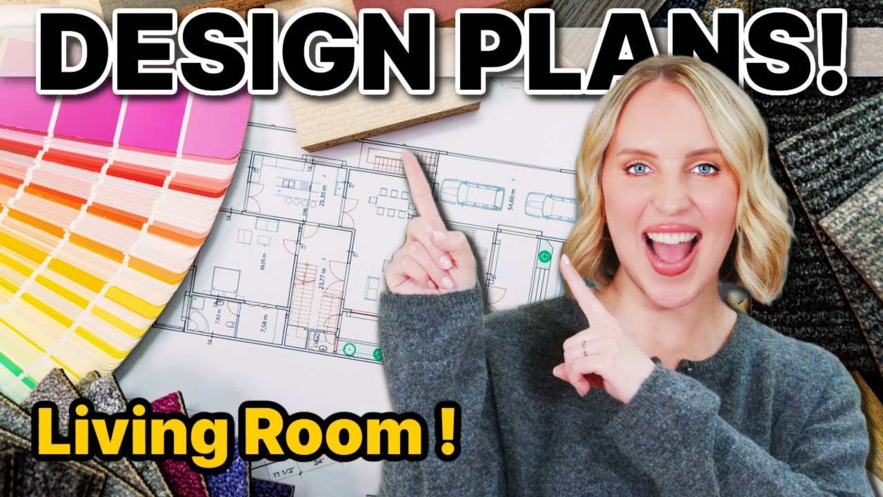 Design Plans Revealed! Living Room Makeover!