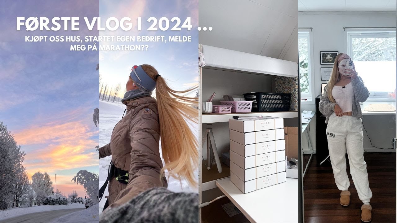 I'M BACK | vi har s&aring; mye &aring; snakke om! kj&oslash;pt oss hus, startet egen bedrift & melde meg p&aring; marathon?