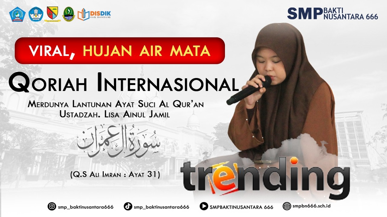 Subhanallah… Suara Qori Internasional Ini Bikin Hati Bergetar | Trending!