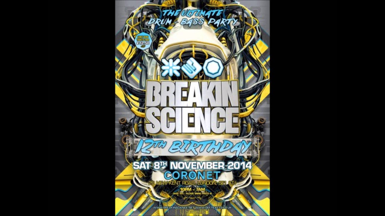 Logan D & DJ Sly - MC Bassman, Evil B, Eksman & Herbzie. Breakin Science 12th Birthday 2014