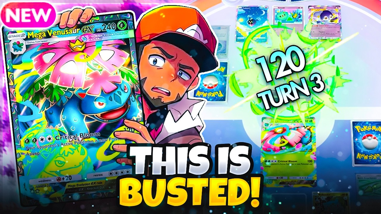 SOLO Mega Venusaur EX Deck is INSANE!