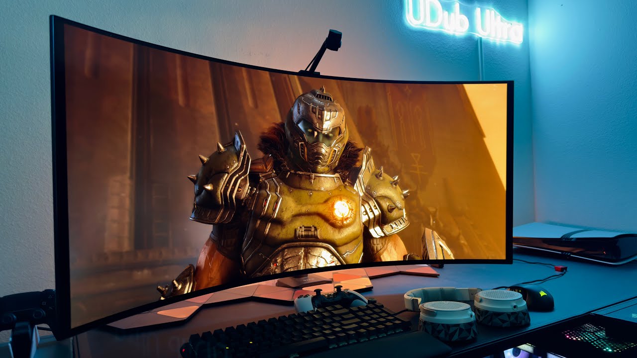 Doom The Dark Ages Looks INCREDIBLE with Path Tracing | HDR Gameplay on a LG 45