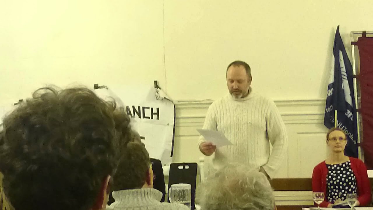 Phil Chandler, North Lancs Green Party, Anti-Austerity Public Meeting 29.1.15