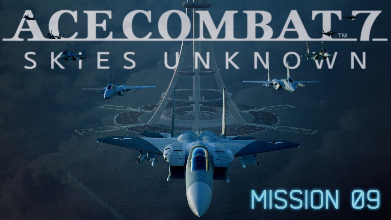 Ace Combat 7 | Миссия 09 | Gripen | Уровень сложности Ace S, ранг