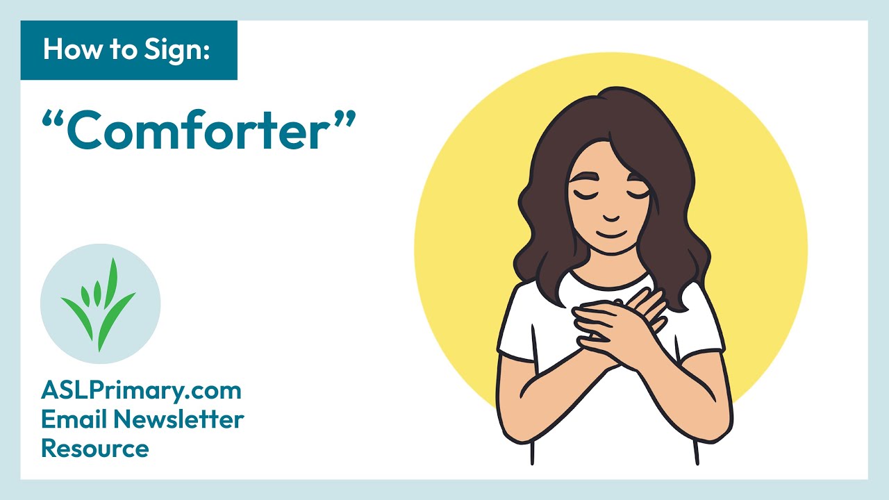 Comforter in ASL - How to Sign