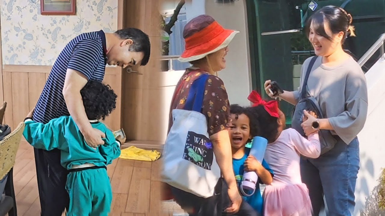Meeting with Korean Family We'll Never Forget. Korean Grandpa Finally Comes