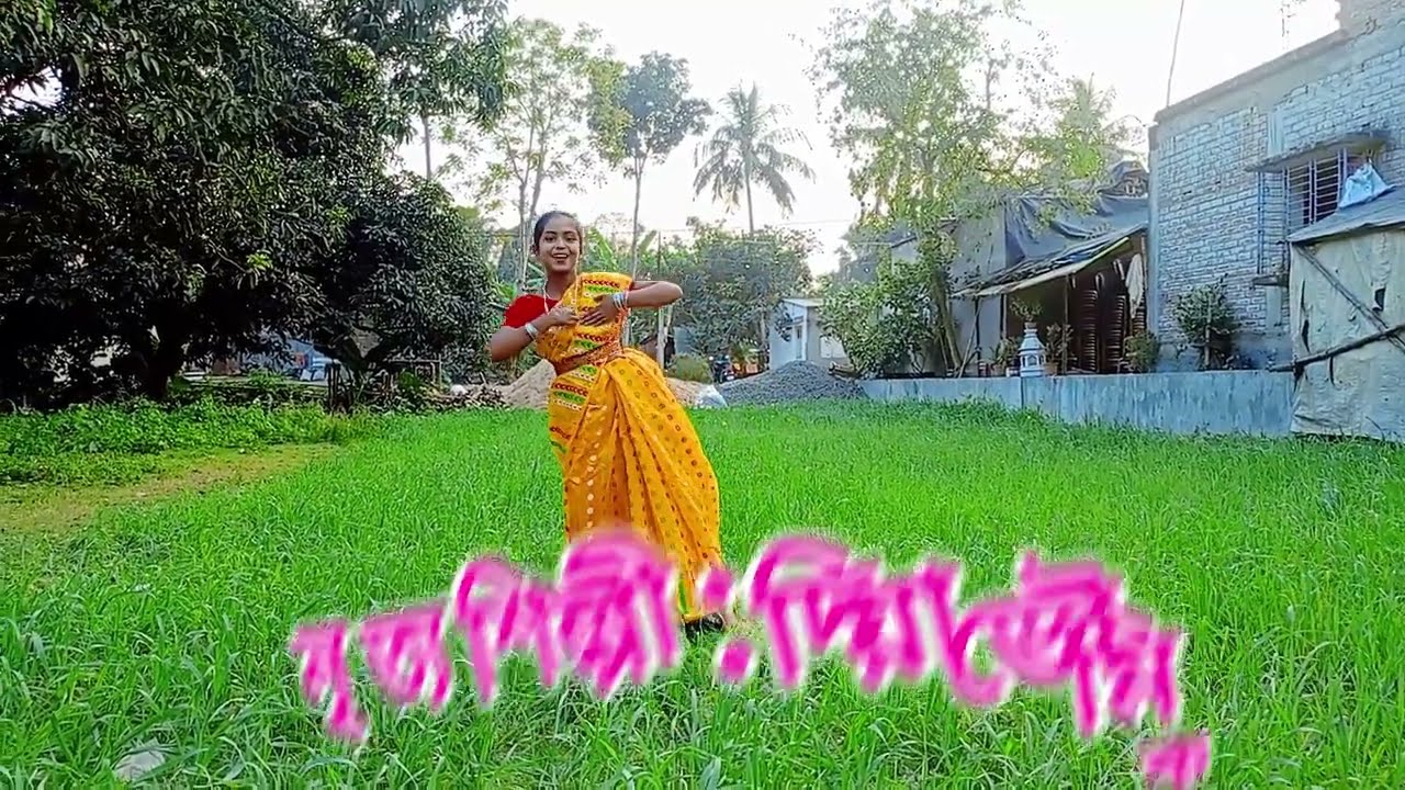 FAGUNER O MOHANAI / BHUMI BAND SONG/ফাগুনের ও মোহনায়/গ্রামীণ আবহ  প্রাণবন্ত নাচ  আশা করি ভালো লাগবে