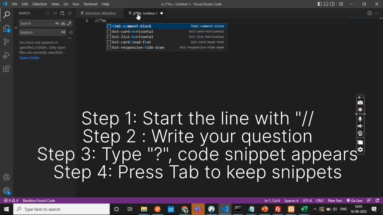 Code as fast you think
