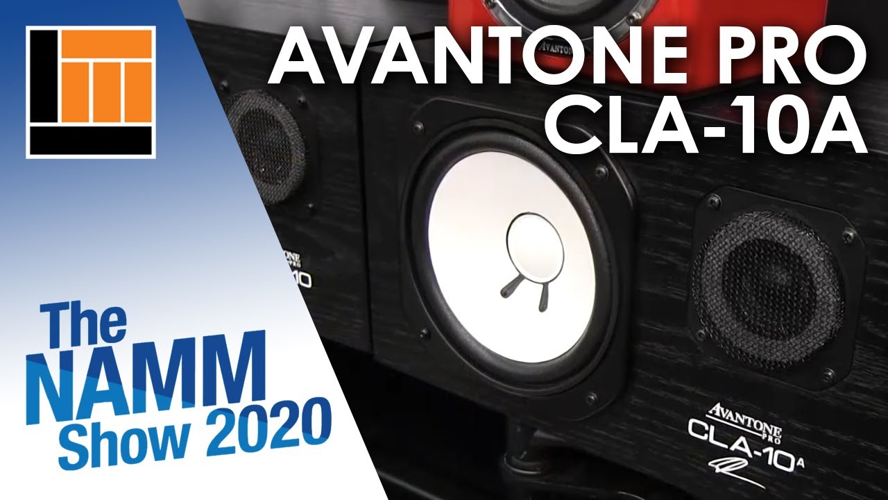 L&M @ NAMM 2020: Avantone Pro CLA-10A Studio Monitors