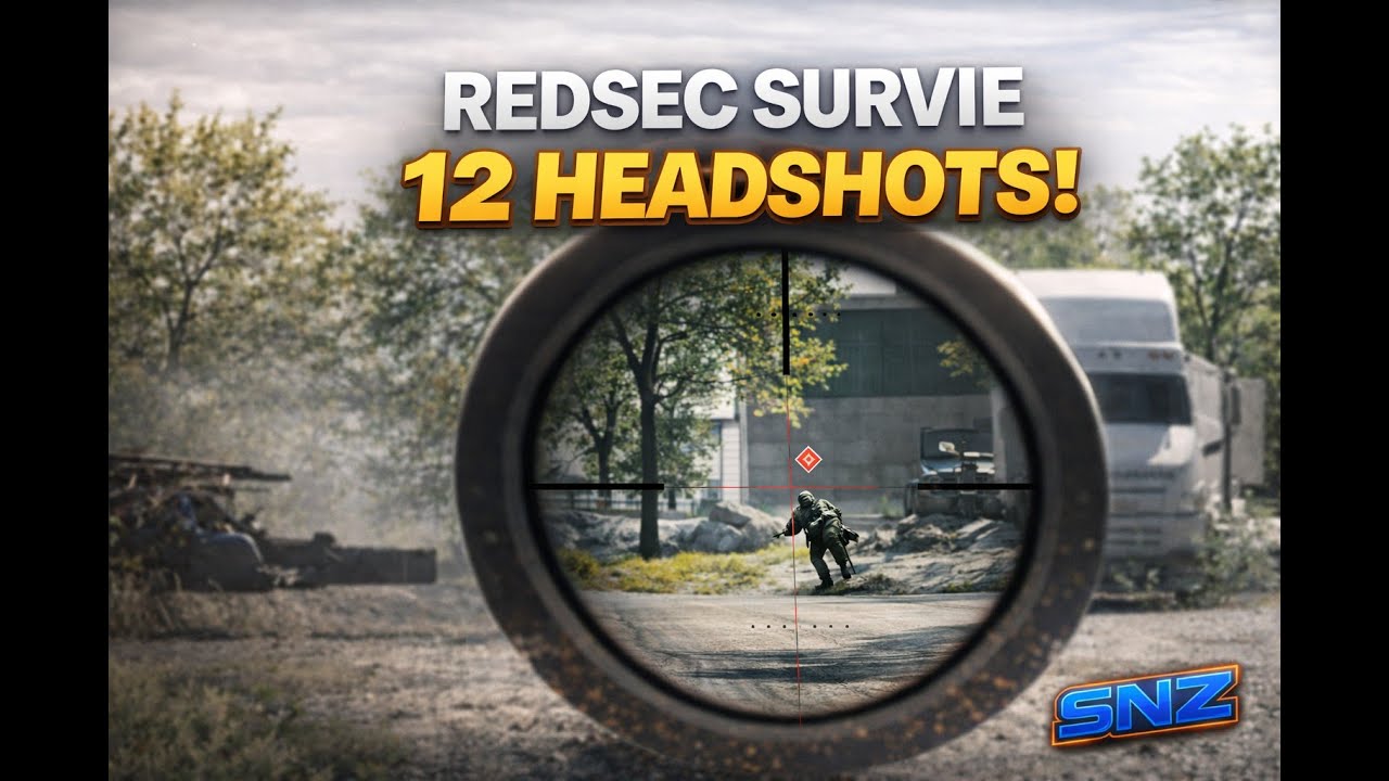 TOP 2 AVEC GROS BUG -LE PERSO TIRE ET AVANCE TOUT SEUL🤣🤣 SUR REDSEC SURVIE