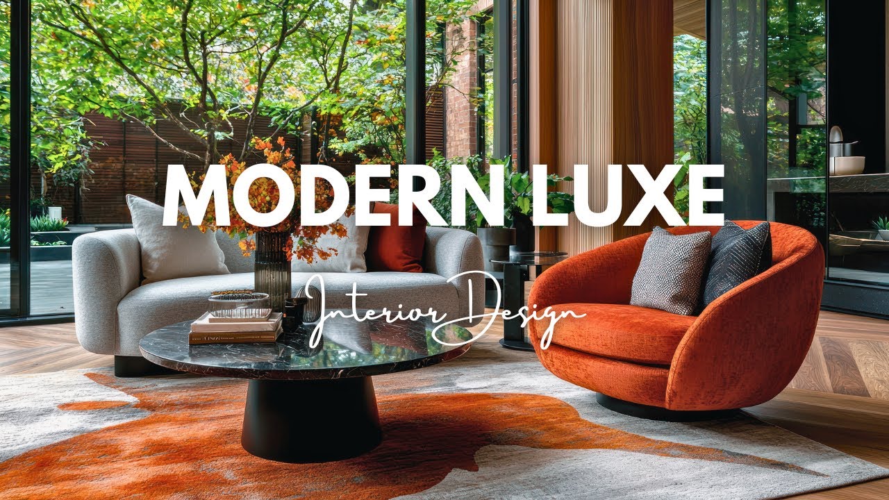 2025 Modern Luxe Essentials Interior Design : Chic Ideas for Elevated Living