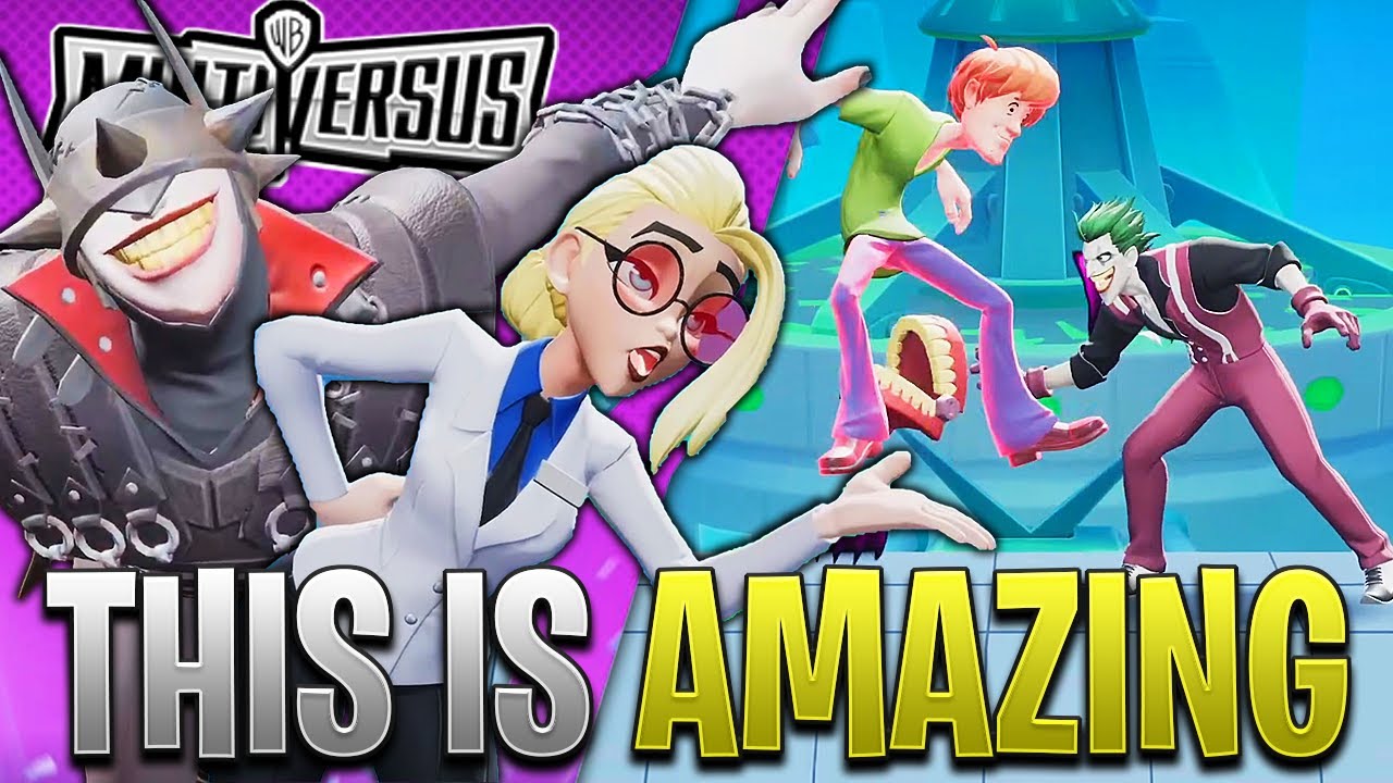 NEW MultiVersus Character REVEALS (Batman Who Laughs, Powerpuff Girls, Harley Quinn, Joker Gameplay)