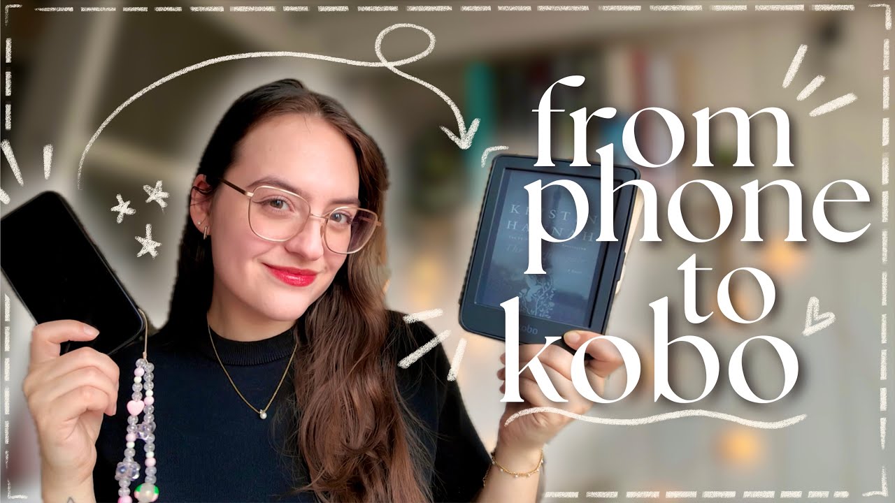 how to send e-books to kobo wirelessly for FREE | transfer to ANY e-reader from your phone! 📖📲✨