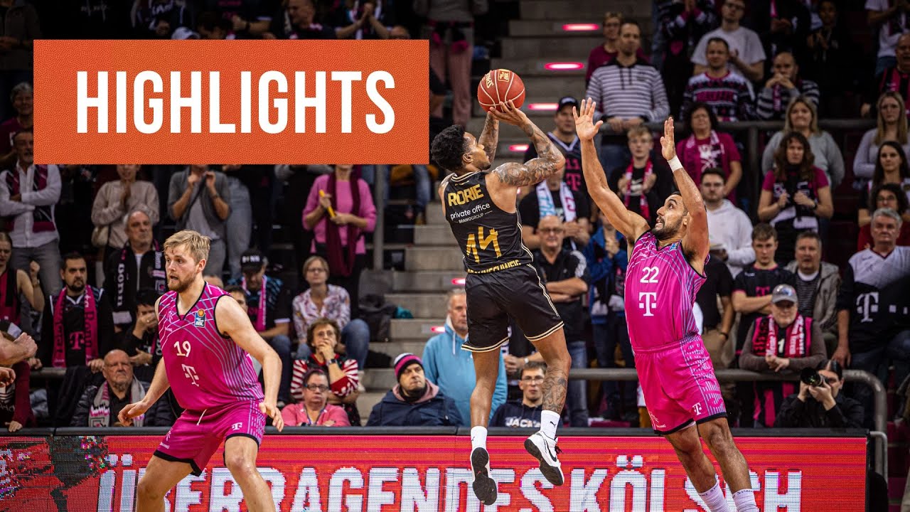 Highlights: Telekom Baskets Bonn vs  Basketball Löwen Braunschweig  (Saison 2023/24)