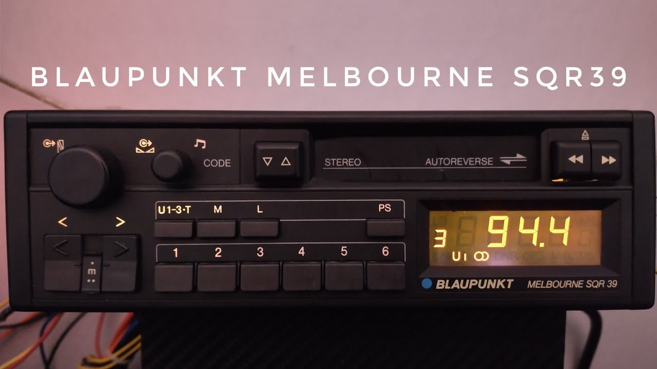 Radio Samochodowe / Car Radio Blaupunkt Melbourne SQR39