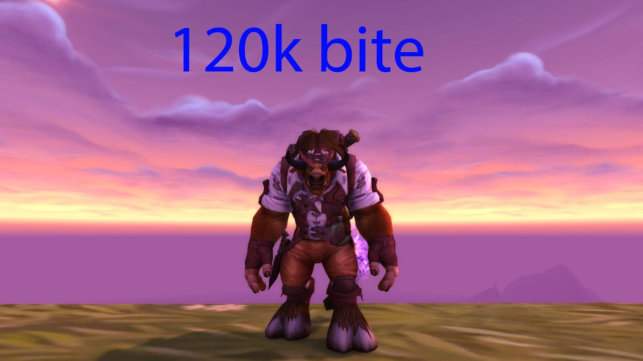 120k bite - Feral druid pvp 8.3